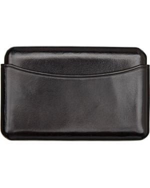 Lemaire Molded Card Holder - Black