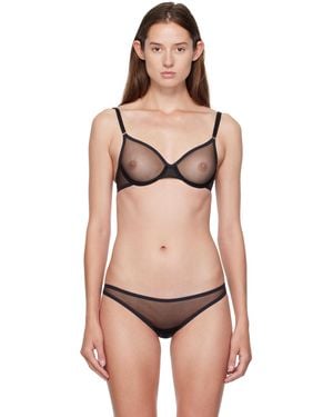 Yasmine Eslami Jeanne Moulded Bra - Black