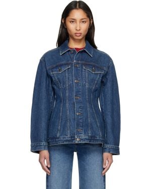 Agolde Myra Denim Jacket - Blue