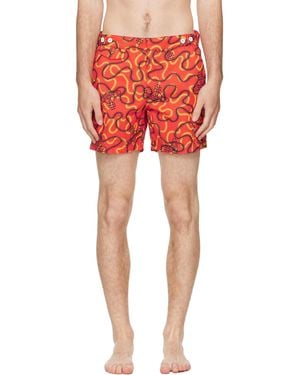 Vivienne Westwood Classic Boxer Swim Shorts - Red