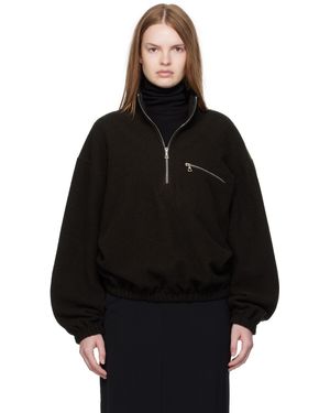 Rier Fleece Sweater - Black