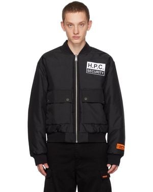 Heron Preston ブラック Hpc ボンバージャケット