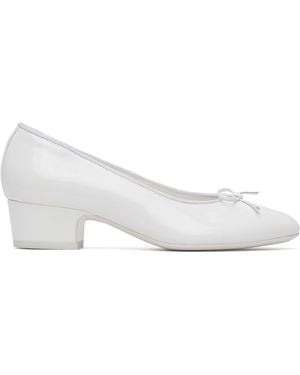Sandy Liang Ballet Pump 40 Heels - White