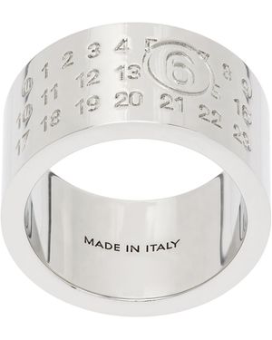 MM6 by Maison Margiela Numeric Ring - Multicolor