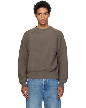 Lady White Co. Taupe Raglan Link Jumper - Brown