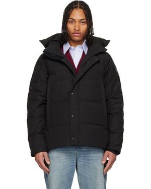 Canada Goose Label' Wyndham Down Jacket - Black