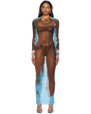 Jean Paul Gaultier Tennis Suit Dress - Brown