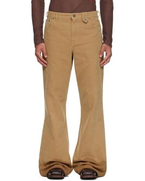 Egonlab Samy Wide Leg Jeans - Natural