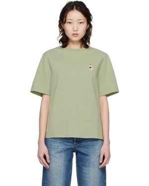 Maison Kitsuné Dressed Fox Comfort T-Shirt - Green