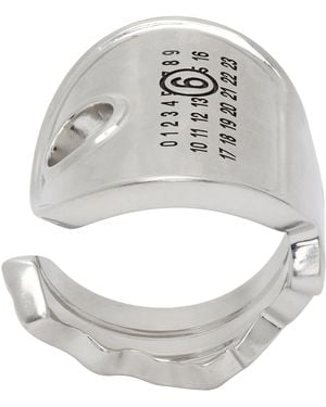 MM6 by Maison Margiela Key Ring - Grey