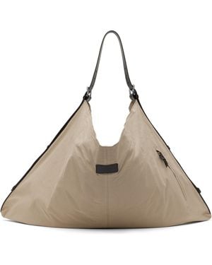 Lemaire Taupe Flag Bag - Natural