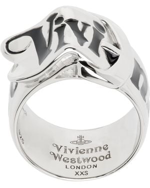 Vivienne Westwood Belt Ring - Metallic