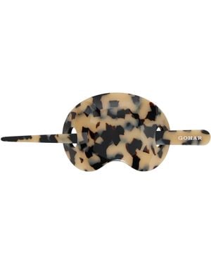 Gohar World Bean Barrette - Black
