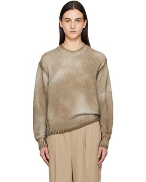 Acne Studios Sprayed Finish Sweater - Brown