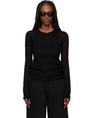 Tonywack Light Weight Mohair Jumper - Black