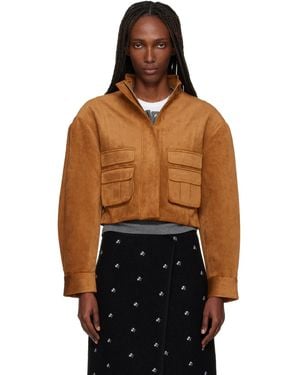 ShuShu/Tong Tan 3D Pocket Wide-Sleeve Jacket - Black