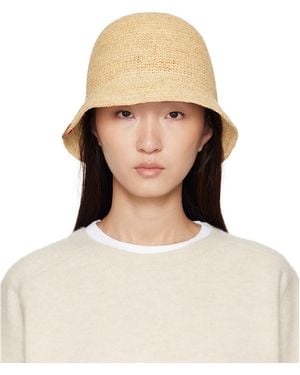 STAUD Meyers Crochet Bucket Hat - Natural