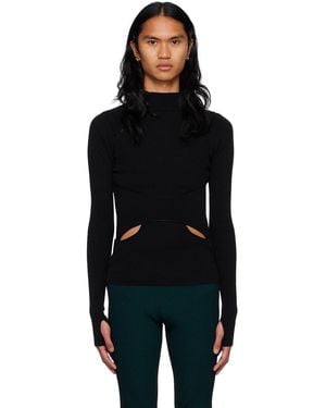 Dion Lee Interlink Turtleneck - Black