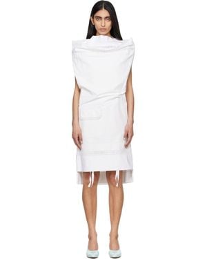 HODAKOVA Open Pillow Case Midi Dress - Black