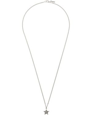 Emanuele Bicocchi Stella Pendant Necklace - Metallic