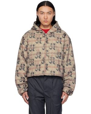 Kusikohc Pattern Anorak Windbreaker Jacket - Multicolour