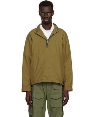 RANRA Khaki Ganga Mini Ripstop Track Jacket - Green