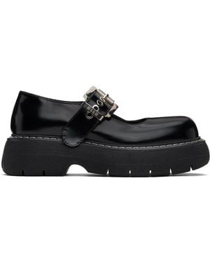 MSGM Chunky Mary-Jane Loafers - Black
