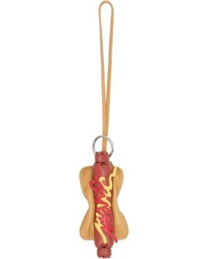 Marc Jacobs Hot Dog Bag Charm - Metallic