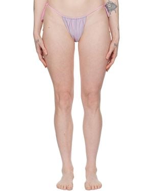 Poster Girl Woods Reversible Bikini Bottom - Multicolour