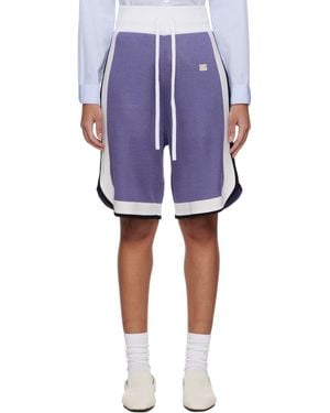 Wales Bonner Rio Shorts - Blue