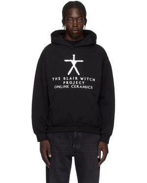 ONLINE CERAMICS 'The Blair Witch' Logo Hoodie - Black