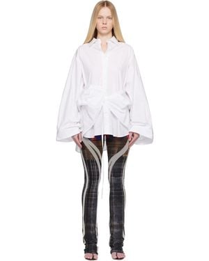 OTTOLINGER Liberated Double Shirt Minidress - Black