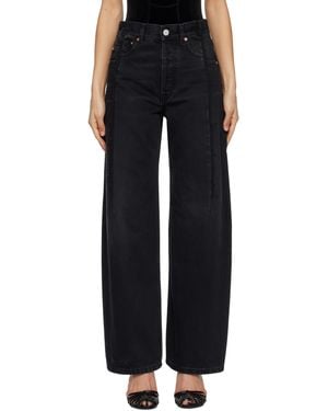Vetements Cut Jeans - Black