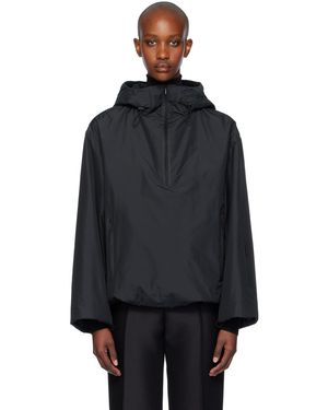 The Row Recycled Taffeta Down Puffer Jacket - Black