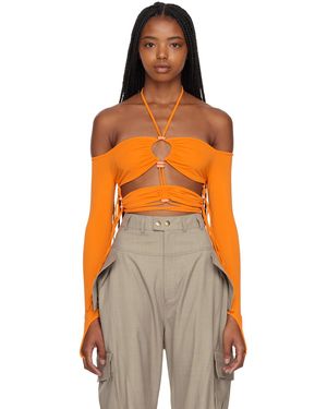 BONBOM Angele Long Sleeve T-Shirt - Orange