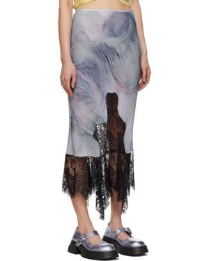 【関税込み】Collina Strada パープル Hiss ミディアムスカート Collina Strada Skirts for Women | Online Sale up to 75% off