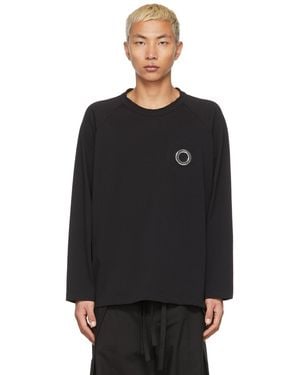 Craig Green Eyelet Long Sleeve T-Shirt - Black
