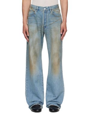 stein Jean Évasé Bleu