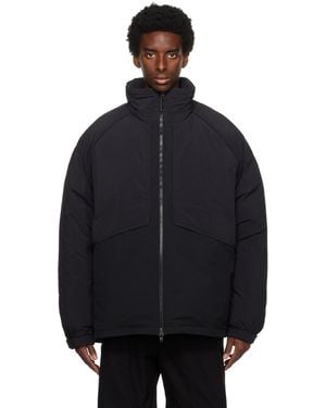 Juun.J Panelled Down Jacket - Blue