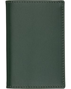 Comme des Garçons Classic Leather Line Card Holder - Green