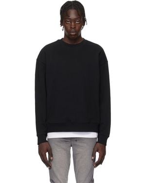 Ksubi ブラック 4 X 4 Biggie クルーネック スウェットシャツ