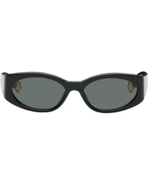 Jacquemus 'The Ovalo' Sunglasses - Black