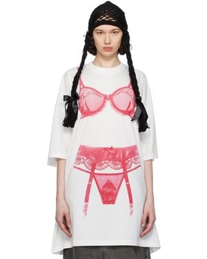 VAQUERA Ssense Exclusive & Trompe L'Œil T-Shirt - Red