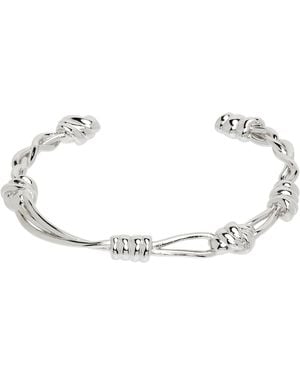 Jil Sander Knot Bracelet - Metallic