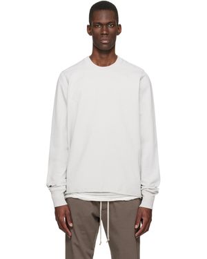 Rick Owens Off- Temple Crewneck Sweatshirt - Multicolour