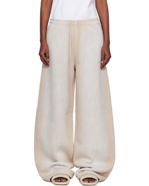Alexander Wang Crystal Washed Terry Joggers - Natural
