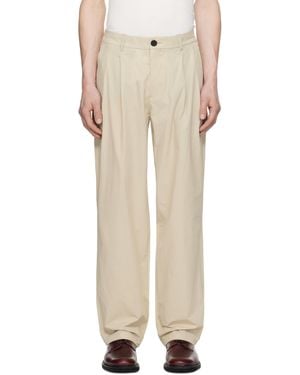 Norse Projects Benn Travel Light Trousers - Natural