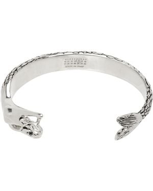 MM6 by Maison Margiela Mermaid Cuff Bracelet - Black