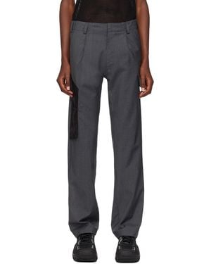 OLLY SHINDER Knife Pocket Cargo Trousers - Black