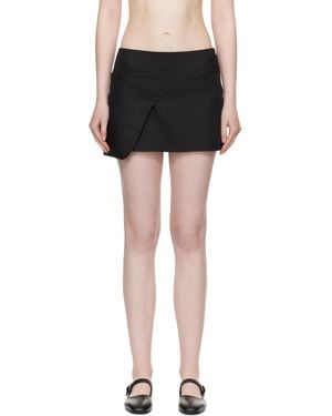 Sandy Liang Sabine Miniskirt - Black
